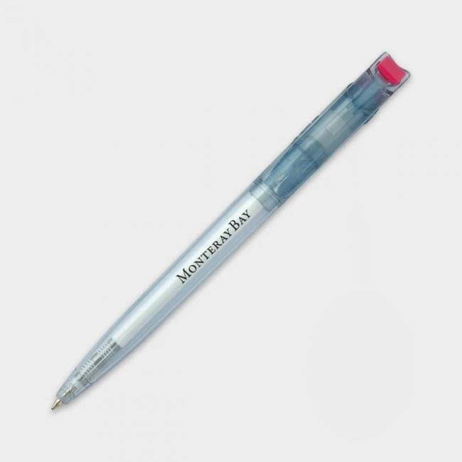Green & Good Litani Pen - Clear Blue - Recycled Bottle