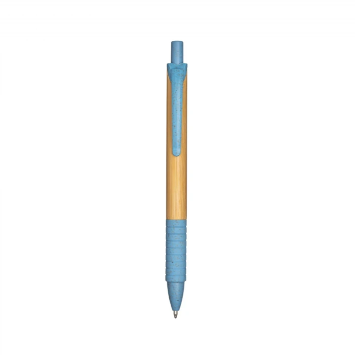 Sustainable Living Bamboo and Wheat Straw/PP Snap Pen 