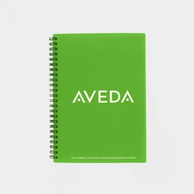 Green & Good A5 Polypropylene Wire Notebooks - Recycled