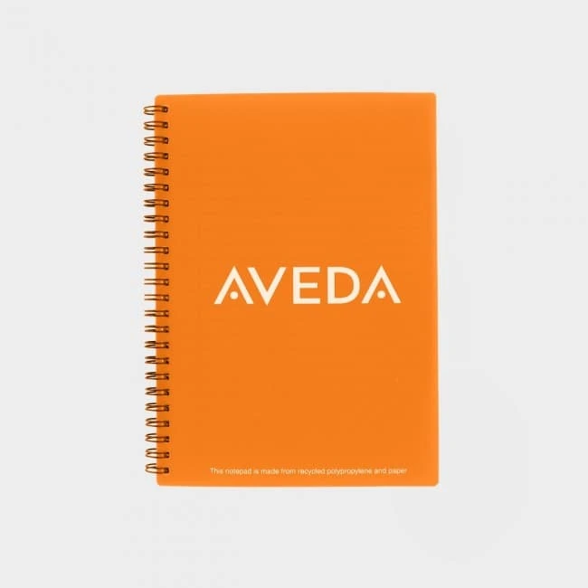 Green & Good A5 Polypropylene Wire Notebooks - Recycled