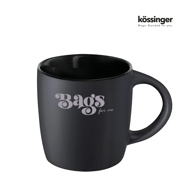 Kossinger Ennia Black Inside Stoneware Mug With Matt Appearance