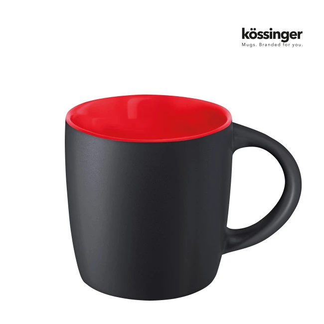 Kossinger Ennia Black Inside Stoneware Mug With Matt Appearance