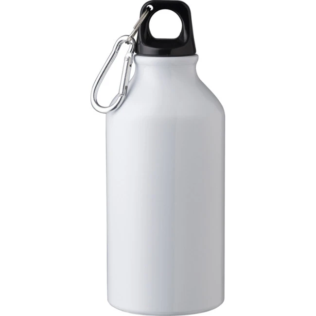 Recycled Aluminium Single Walled Bottle 400ml