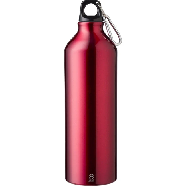 Recycled Aluminium Single Walled Bottle 750ml