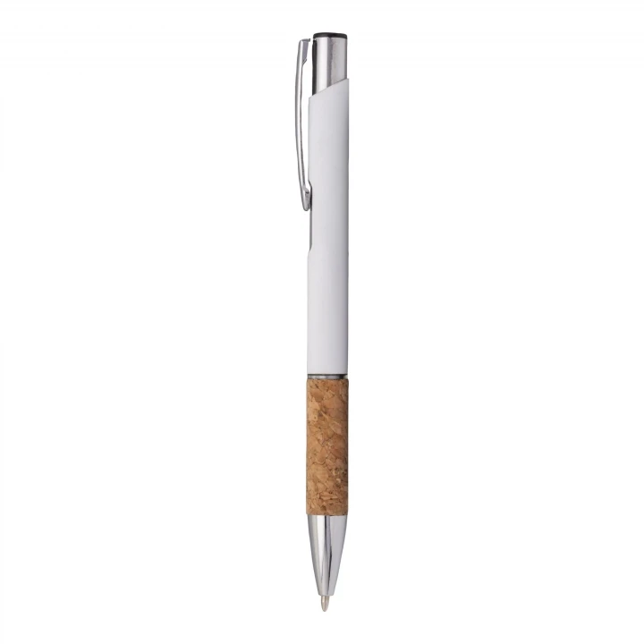 Sustainable Living Aluminium Pen with cork grip 
