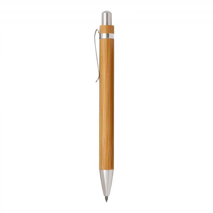 Sustainable Living Bamboo Pen with chrome fittings