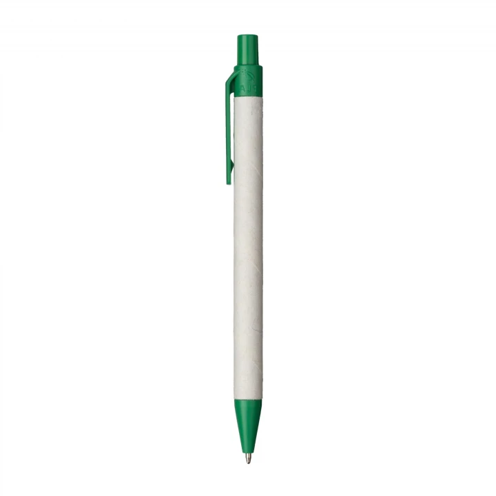 Sustainable Living Recycled Paper Pen with plastic trim