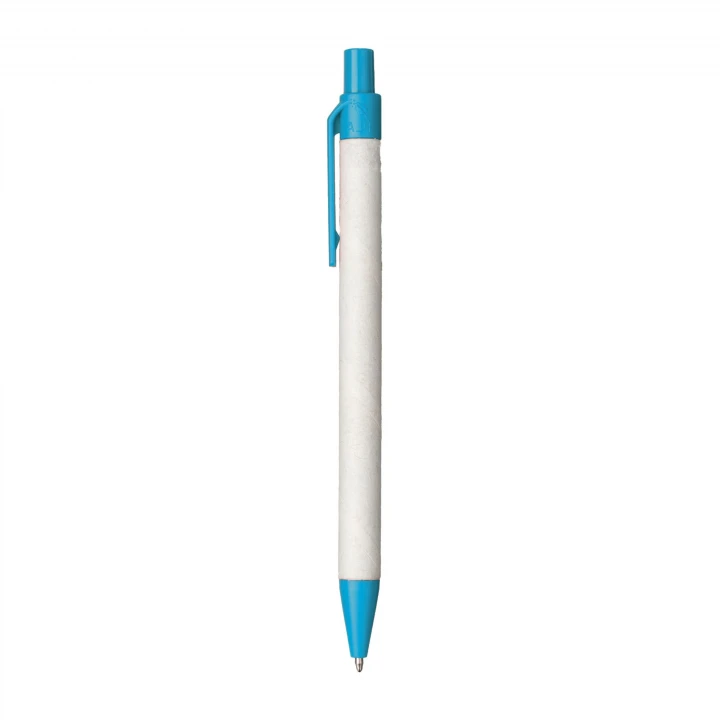 Sustainable Living Recycled Paper Pen with plastic trim