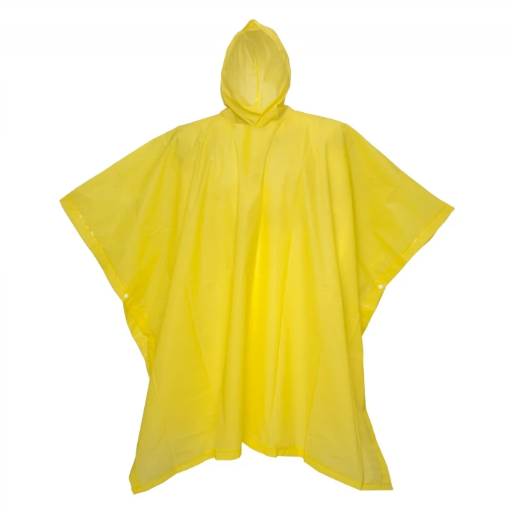 Sustainable Living Waterproof Poncho made from recycled PEVA