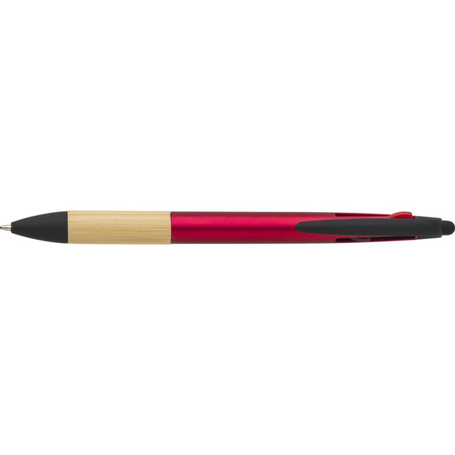 Bamboo Ballpen (3 Colour And Stylus)