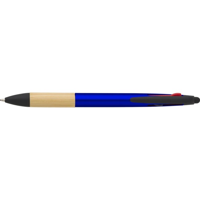 Bamboo Ballpen (3 Colour And Stylus)