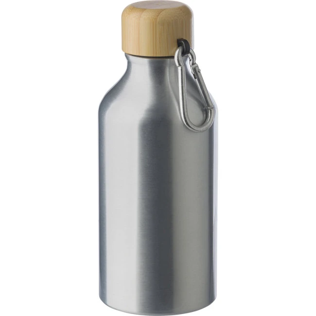 Aluminium Single Walled Bottle 400ml
