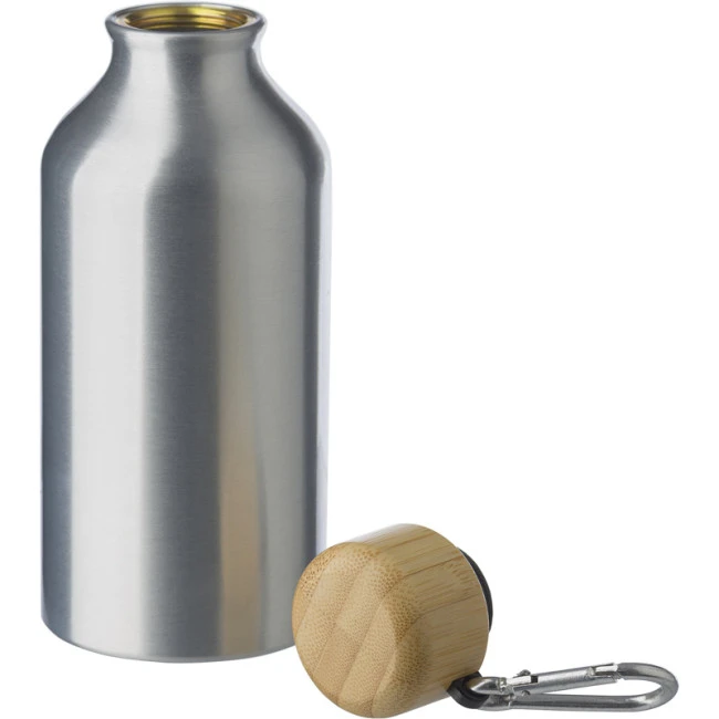 Aluminium Single Walled Bottle 400ml