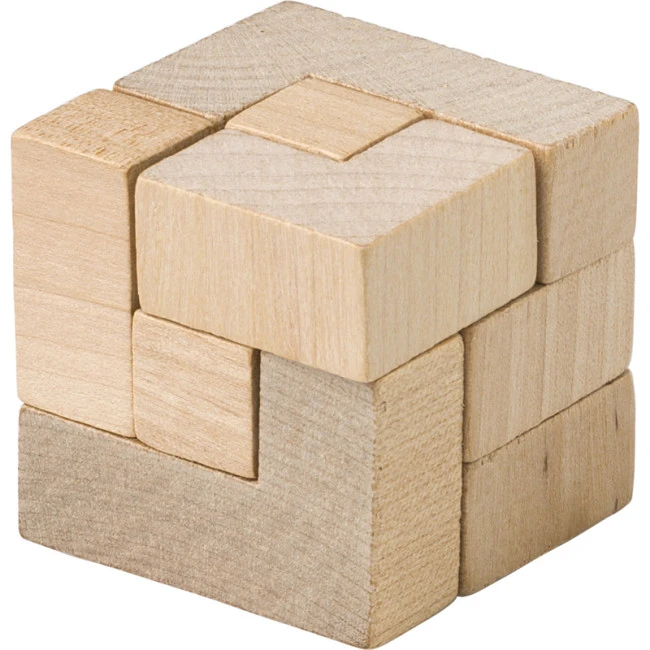 Wooden Cube Puzzle