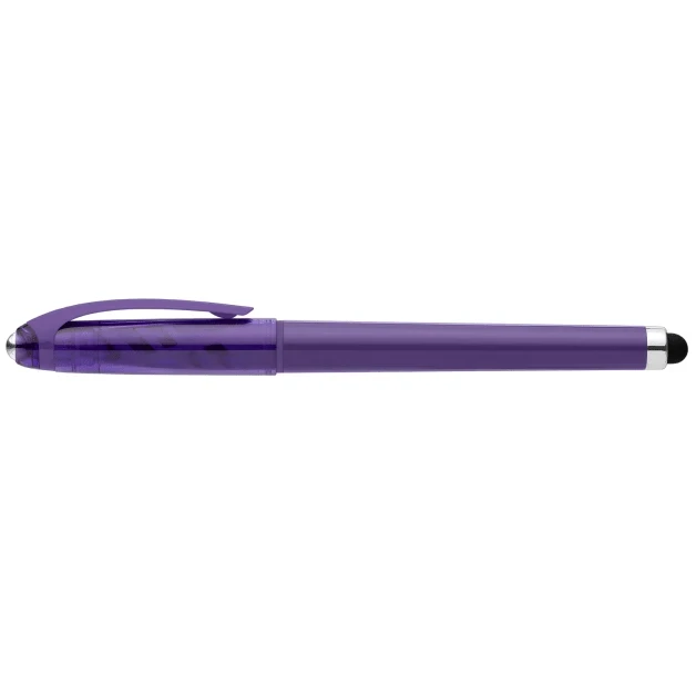 Prism Recycled Plastic Fidget Ball Stylus Gel Pen