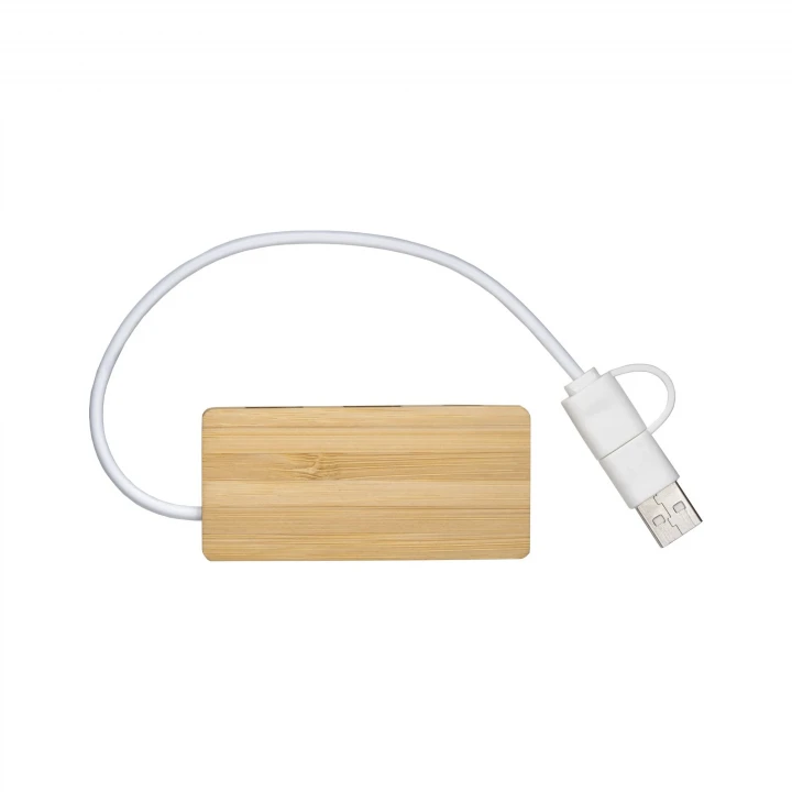 Sustainable Living Bamboo USB Hub