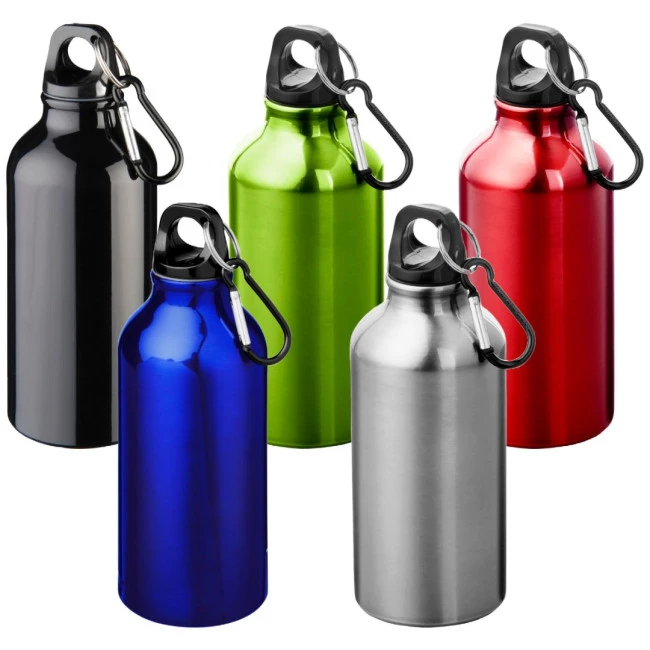Oregon 400ml RCS Certified Single Wall Stainless Steel Water Bottle With Carabiner