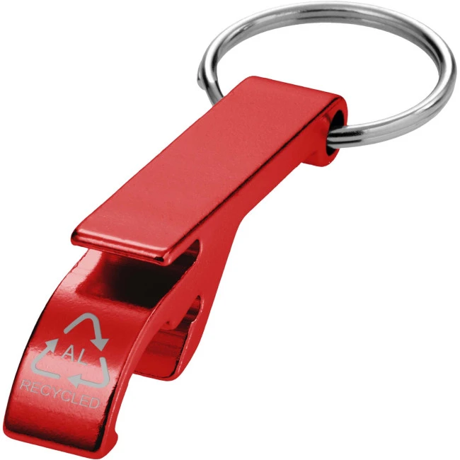Tao RCS Recycled Aluminium Bottle & Can Opener Keychain