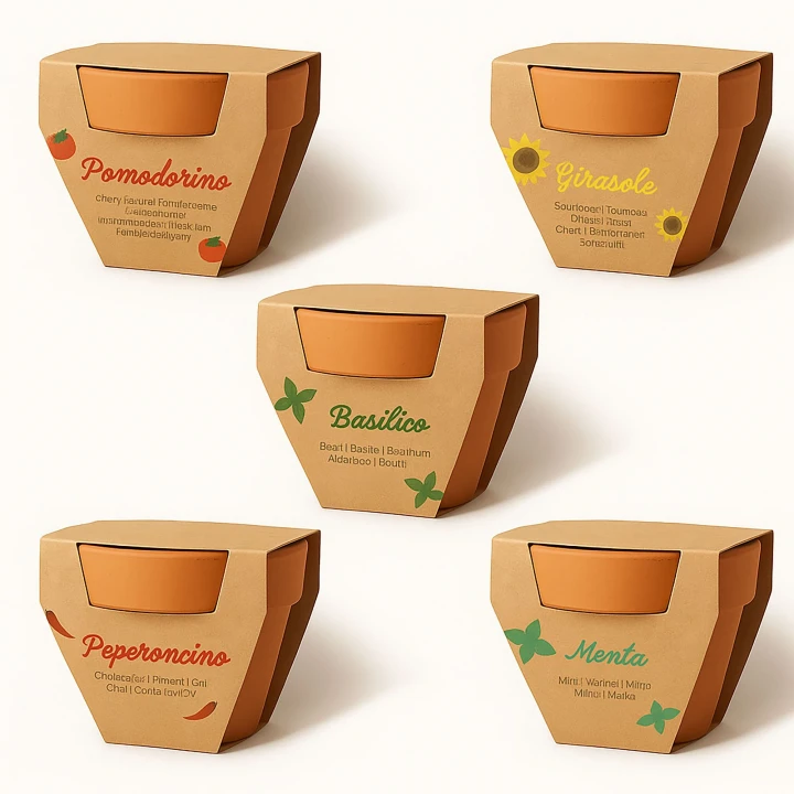 Sustainable Living Tiny Terracotta Plant Kit
