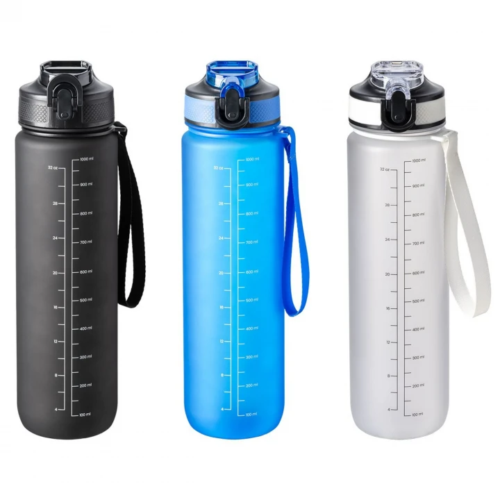 Sustainable Living R-PET Transparent 1LT Bottle