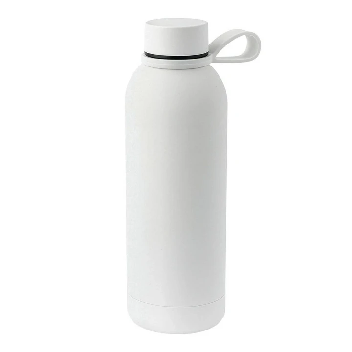 Sustainable Living Thermal 500ml Bottle With Rubberised Finish