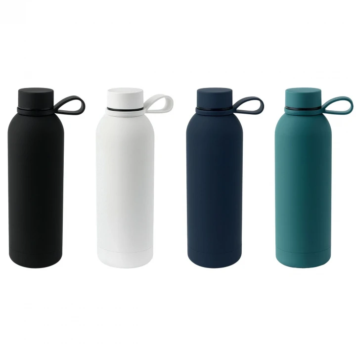 Sustainable Living Thermal 500ml Bottle With Rubberised Finish