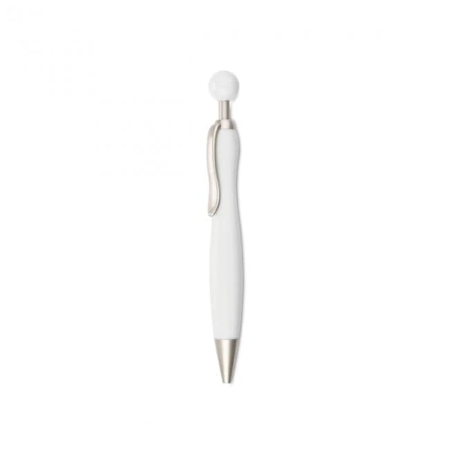 Ball pen with ball plunger