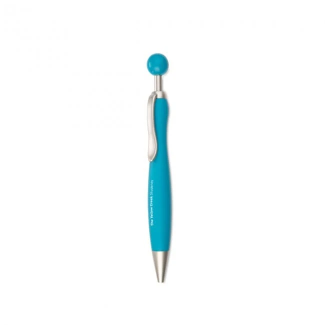 Ball pen with ball plunger
