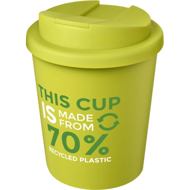Americano Espresso Eco Recycled Tumbler With Spill-Proof Lid 250ml