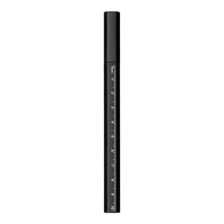 Sustainable Living Recycled Plastic Pen With Ruler and Spirit Level