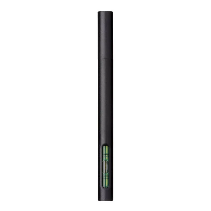 Sustainable Living Recycled Plastic Pen With Ruler and Spirit Level