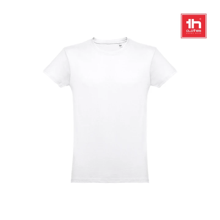 Luanda Men's Tubular Cotton T-Shirt White