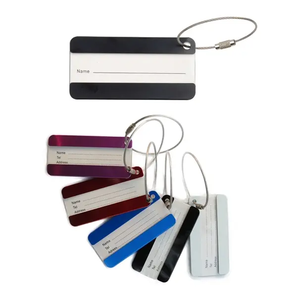 Aluminum Luggage Tag
