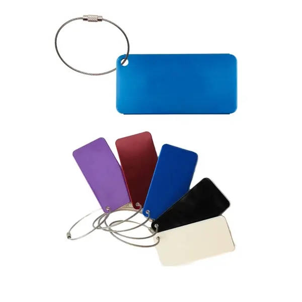 Aluminum Luggage Tag