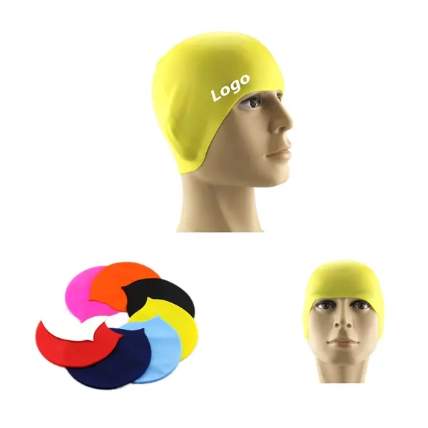 Custom Waterproof Silicone Swimming Cap