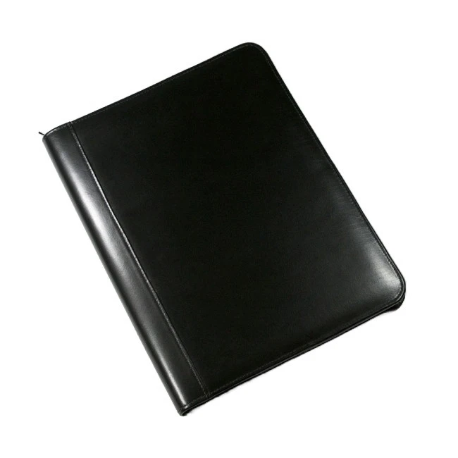Biodegradable Leather A4 Zipped Folder