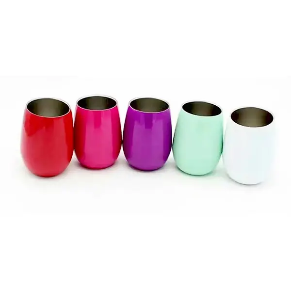 Stainless steel Stemless Wine Glass