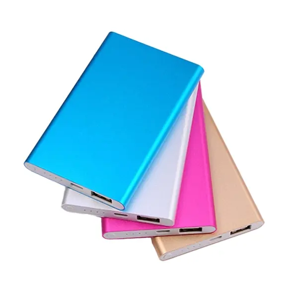 Custom Slim Metal Power Bank 2000mAh with Logo