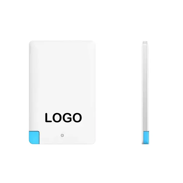 Slim Credit Card Power Bank 2500mAh