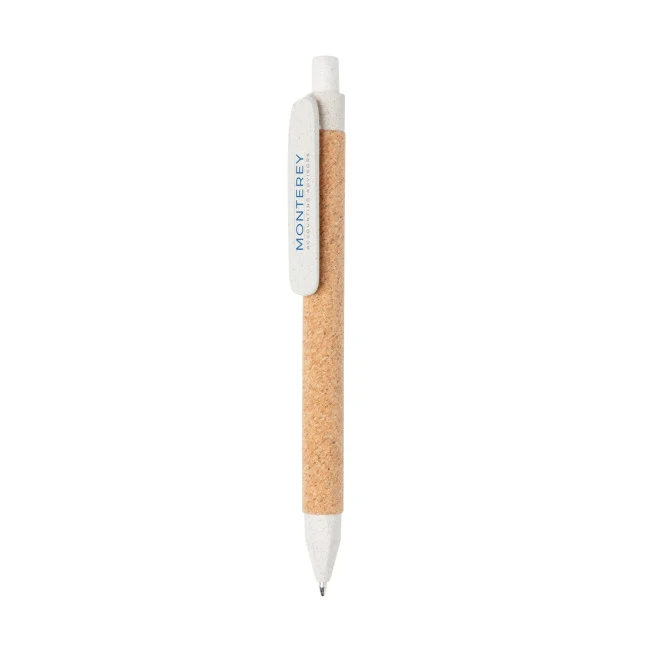 Write Wheatstraw And Cork Pen