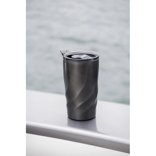 BrandCharger Recycled Steel Travel Mug 400ml