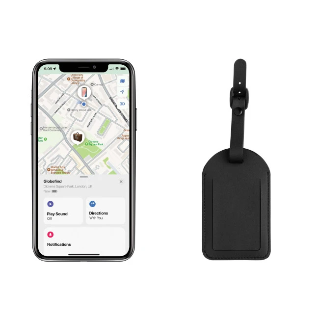 Globetrack RCSrPolyester Luggage Tag With Worldwide Locating
