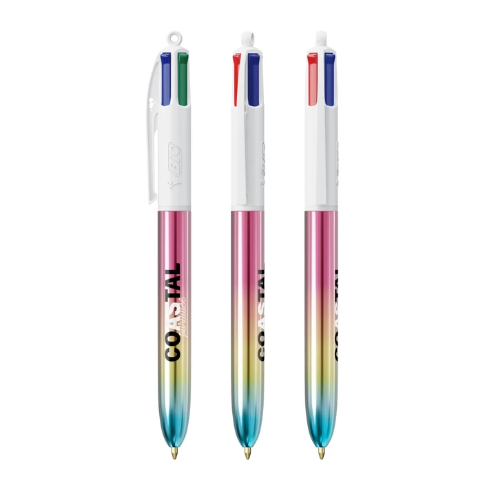 BIC 4 Colours Gradient Screen Printing