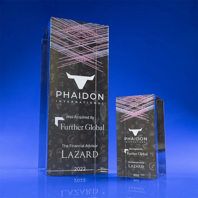 Rectangle Crystal Award, 145