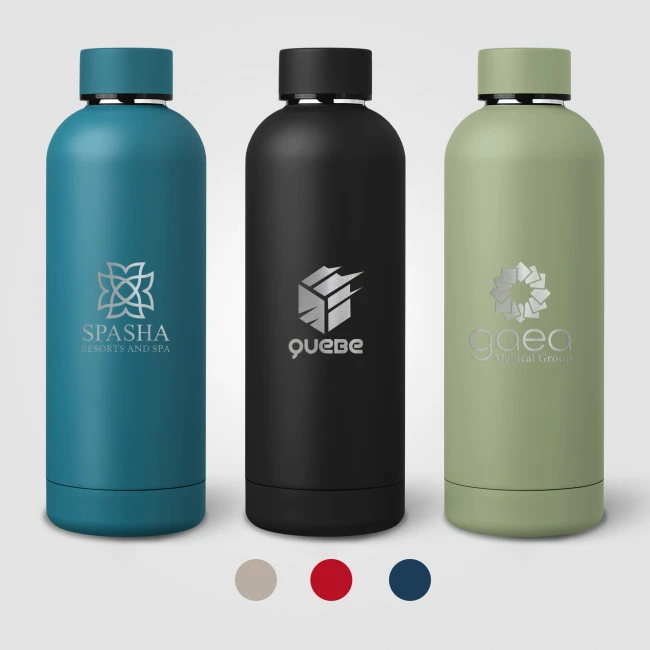 Astrid Recycled Stainless Steel Double Wall Bottle 530ml