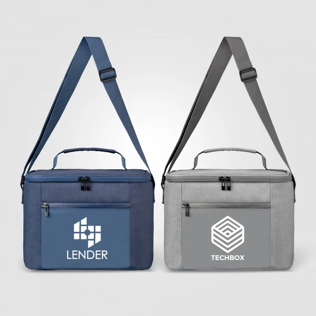 City Pack 600D rPET Zippered Cooler Bag 10L