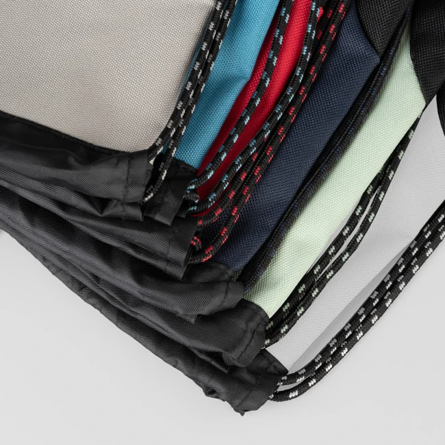 Jotun Recycled Polyester Pocketed Drawstring Bag 10L
