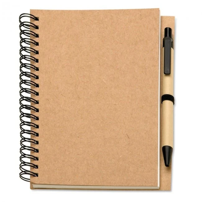 Recycled Paper Notebook & Ballpen