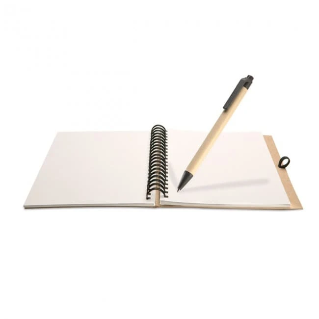 Recycled Paper Notebook & Ballpen