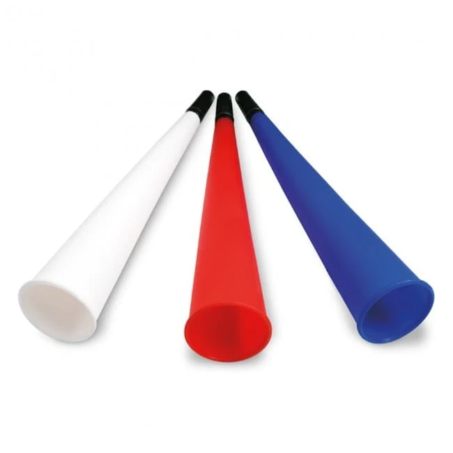 Stadium horn with cord
